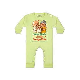 arvesa Nana Nani Little Rasgullah Printed Baby Rompers-picture-52