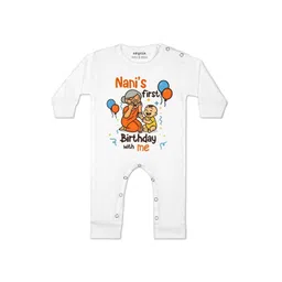 arvesa Nani First Birthday With Me Printed Baby Rompers-picture-43