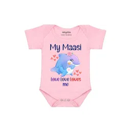 Arvesa Papa First Birthday With Me Printed Bodusuit-picture-37