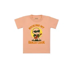 arvesa Rocking My Ganju Look Printed Kids Tshirt-picture-47