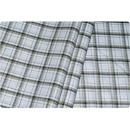 arvind Men's Pure Cotton Checkered Unstitched Shirt Fabric (GA29Z1, Free Size)-picture-14