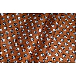 arvind Men's Pure Cotton Digital Printed Unstitched Shirt Fabric (DG28H4, Free Size) (Orange)-picture-32