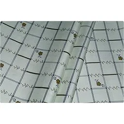 arvind Men's Pure Cotton Satin Printed Unstitched Shirt Fabric (PZ39A1, Free Size) 1.60 M-picture-22