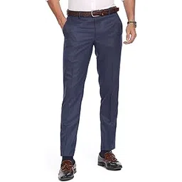 arvind Smart Mid Rise Waist Solid Formal-picture-21