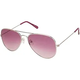 arzonai Classic Aviator Shape Silver-Purple UV Protection Sunglasses For Men & Women [MA-008-S16 ]-picture-12