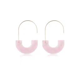 Arzonai Contemporary Half Hoop Earrings-picture-33
