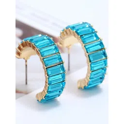 Arzonai Contemporary Hoop Earrings-picture-14