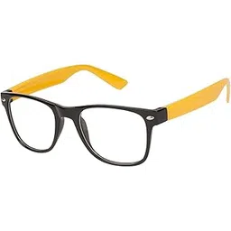 arzonai Flynn Wayfarer Yellow-Transparent UV Protection Sunglasses For Men & Women |MA-980-S8|-picture-36