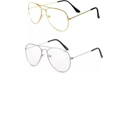 Arzonai Unisex 2 Pcs Black Round Sunglasses With UV Protected Lens-picture-40