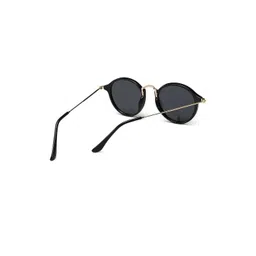 Arzonai Unisex Black Lens & Round Sunglasses With UV Protected Lens-image-12