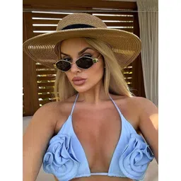 Arzonai Unisex Black Sunglasses-picture-10