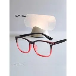 Arzonai Unisex Clear Lens & Black Sunglasses with-picture-35