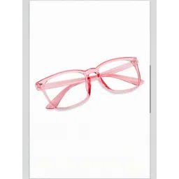 Arzonai Unisex Clear Lens & Pink Sunglasses With UV Protected Lens-picture-38