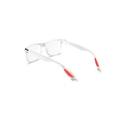 Arzonai Unisex Clear Lens & White Sunglasses With UV Protected Lens-picture-31