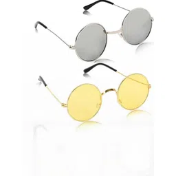 Arzonai Unisex Clear Lens Sunglasses with UV Protected Lens-picture-15