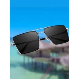 Arzonai Unisex Clear Lens Sunglasses with UV Protected Lens-picture-22
