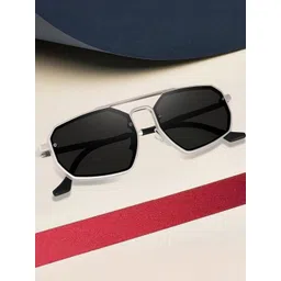 Arzonai Unisex Clear Lens Sunglasses with UV Protected Lens-picture-27