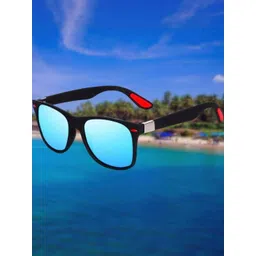 Arzonai Unisex Clear Lens Sunglasses with UV Protected Lens-picture-28