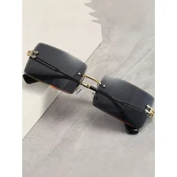 Arzonai Unisex Rectangle Sunglasses with UV Protected Lens-picture-21