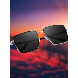 Arzonai Unisex Square Sunglasses with UV Protected Lens-picture-16