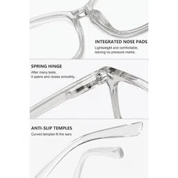 Arzonai Unisex Transparent Sunglasses image 2