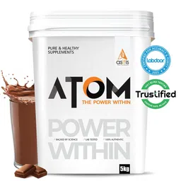 AS-IT-IS Nutrition ATOM Whey Protein with Enzymes,  11 lb  Double Rich Chocolate -image-32