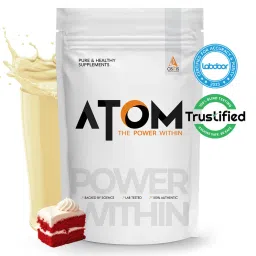 AS-IT-IS Nutrition ATOM Whey Protein with Enzymes,  2.2 lb  Classic Red Velvet -picture-23
