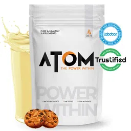 AS-IT-IS Nutrition ATOM Whey Protein with Enzymes,  4.4 lb  Cookies & Cream -image-44