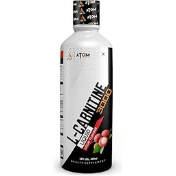 AS-IT-IS Nutrition ATOM L- Carnitine Liquid Helps Convert Fat into Energy, With Vit. B6, B12, 3000mg L-Carnitine, Sugar Free, Performance & Recovery, 30 Servings, Litchi Flavour-image-20