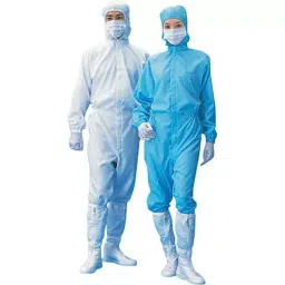 AS ONE Dust-Free Garment AS197C with Hood 4L Size 100% Polyester White, AS197C-image-20