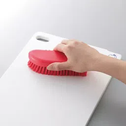 AS ONE Green Polypropylene Sanifoods HACCP Hand Brush, 2-2309-14-image-0