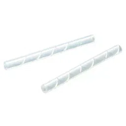 AS ONE Non-Slip Spiral Tube Rail, Transparent ⌀0.5×6 cm Size, Silicon, 61-199-8-1 (Set of 100 pcs)-image-15