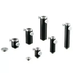 AS ONE Pole Stand Aluminum (Surface Anodized) 60 mm Mounting Size, PS1-606-picture-15