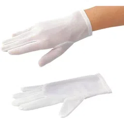 AS ONE Quality Control Gloves Nylon Half M, 4-1085-02 (Bag of 10 Pair)-image-3