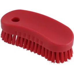 AS ONE Sanifoods HACCP Brush Nail Brush Type Polypropylene Red, RED image 2