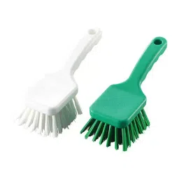 AS ONE Sanifoods HACCP Brush Short Handle Type Polypropylene Yellow, YELLOW-picture-16