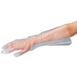AS ONE Sanimento Long Gloves L Size PE (Polyethylene) (Each of 1 pcs)-picture-20