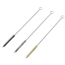 AS ONE Spiral Brass Brush 300mm Φ32 mm, 3-9804-28 image 1