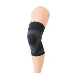 AS ONE Ultra-Thin Fixed Supporter + For Knees L Size Nylon & Polyurethane, 4681-image-10