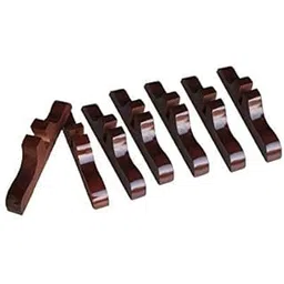 AS Wooden Handicraft Wooden Standard Size Partition Separators Stand & Partition Legs Room Divider for Stable Straight Standing (Antique Brown) (7)-picture-23