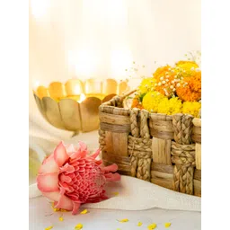 ASAMA Beige Regular Multi-Utility Large Bamboo Basket-picture-25