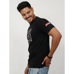 Ascend 47 Unisex Graphic Printed Round Neck Cotton T-shirt image 3