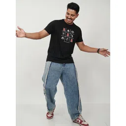 Ascend 47 Unisex Graphic Printed Round Neck Cotton T-shirt image 2