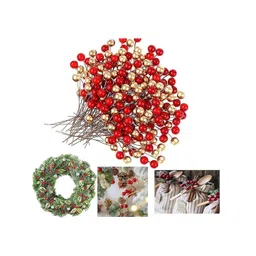 Ascension 100-Pcs Red Christmas Berries Festive Decor-picture-35