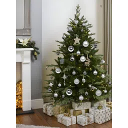 Ascension 24- Pcs Grey Christmas Tree Decoration Balls image 4