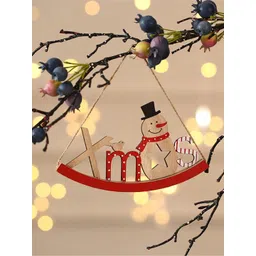 Ascension Beige & Red Christmas Tree Hanging Festive Decor-picture-13