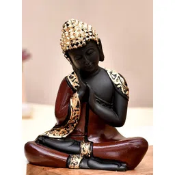 Ascension Black & Maroon Thinking Buddha Idol Showpiece-picture-36