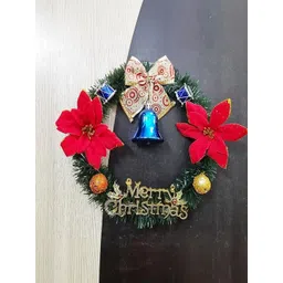 Ascension Green & Red Christmas Wreath Festive Decor-picture-15