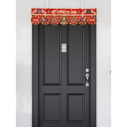 Ascension Red Ganesha Namah Toran Subh Labh Bandarwal-picture-29