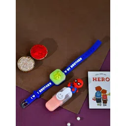 Ascension Set of 2 Jerry Cartoon Bracelet Rakhi With Highlighter & Roli Chawal-picture-55